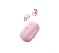 Ul-tra Bouchons d'oreilles en silicone souple pour réduire le bruit 50 dB Blocage du son réutilisables Design confortable pour adultes une nuit reposante (rose)