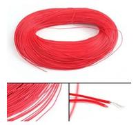 UL1007 20AWG Câble Stranded flexible fil Hookup cordon électrique Ligne Rouge 3 M Rouge G