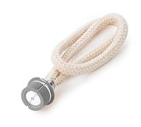 Ulable Mèche de rechange pour lampes à huile avec brûleur pour toutes les lampes catalytiques - Pour brûleur, diffuseur d'aromathérapie - Décoration de la maison - Tête argentée