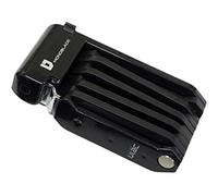 ULAC Antivol pliable avec clé Monoblade, acier trempé, système de verrouillage et de verrouillage, 2 clés Abloy, 2000 combinaisons, support de vélo