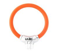 ULAC - Cadenas de câble THE MOOD avec clé, comprend 2 clés à points, jusqu'à 500 combinaisons, transport pratique, design en silicone moulé