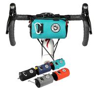 ULAC COURSIER Sprint Neo Porter Sacoche d'alimentation pour Guidon de vélo avec œillet Avant pour accueillir Les lumières, Lunettes de Soleil et bandoulière pour Un Transport Facile Bleu