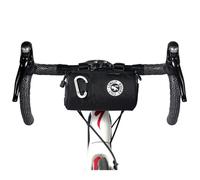 ULAC COURSIER Sprint Neo Porter Sacoche d'alimentation pour Guidon de vélo avec œillet Avant pour accueillir Les lumières, Lunettes de Soleil et bandoulière pour Un Transport Facile Noir/Gris 1,5 l