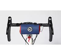 ULAC Neo Porter COURSIER Pulse Sac de Guidon de vélo, Sac d'alimentation Avant pour vélo de Route, VTT, vélo de Voyage (Bleu Marine, 1,1 l)