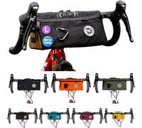 ULAC Sacoche Guidon Vélo Triangulaire Sac Vélo Grande Imperméable Nylon Polyester 3,2L 29x14x14 cm Accessoires Vélo VTT E-Bikes Compléments Porte-Outils et Téléphone