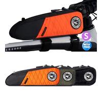 ULAC Trekking GT Bolt-on Sac de Tube supérieur de vélo 1,0 L Pochette étanche pour Accessoires de vélo de Montagne et de Route (Lava)