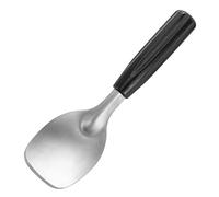 ulafbwur Cuillère à glace plate en acier inoxydable pour crème glacée dure gelée ou crémeuse