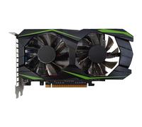 ulafbwur Graphics GTX1050TI Carte graphique indépendante dissipation rapide de la chaleur multi-interface 4 Go flux d'air pour affichage vidéo de bureau Noir