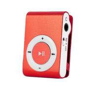 ulafbwur Mini lecteur MP3 Mobile Flash Drive Pratique USB MP3 Lecteur de Musique Audio Rouge