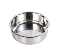 ulafbwur Moules à gâteau ronds en acier inoxydable, pour friteuses à air, empilables, à chauffage uniforme, pour gâteaux, pizza, plats cuits à la vapeur, passent au lave-vaisselle 20 cm 1 pièce