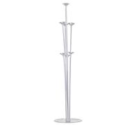 ulafbwur Support de 8 tubes de ballons pour décoration de fête prénatale, mariage, anniversaire