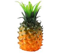 Ulalaza 1 x faux ananas artificiel réaliste - Fruits et légumes décoratifs pour maison, cuisine, fête, décoration de bureau