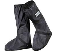 Ulalaza Copriscarpe impermeabili Ciclismo riutilizzabile Moto Pioggia Stivali da Neve Piedi Protezione Ghette Copriscarpe per tubi alti inferiori ispessiti