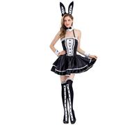 Ulalaza Déguisement Cosplay femme Fallen Angel Devil Wings Priest Nun Ninja Mermaid Queen Uniform Outfit pour Halloween