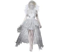 Ulalaza Halloween femmes Costumes noir chauve-souris Fallen Angel diable Vampire sorcière robe adulte Cosplay accessoires