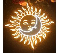Ulalaza LED signe coucher de soleil enseignes au néon vagues Led maison mur lumières décoratives lever du soleil lampes de nuit montagnes décoration lumière USB luminosité réglable