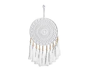 Ulalaza Macramé Tenture Murale Décor À La Main Tissé Tapisserie Gland Tenture Ornements Boho Tenture Murale Appartement Chambre Maison Bureau Décoration Chambre Galerie Cadeau De Noël