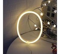 Ulalaza Néon Lettre lumière Alphabet Lampe décor Batterie ou USB exploité Barre Signe décoration Murale