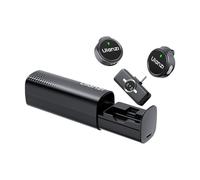 ULANZI A21 Microphone Cravate Magnétique sans Fil pour iPhone 17-15 Android, 100m Portée et 360° Capture, Réduction du Bruit AI, USB-C/Audio Hi-FI/Autonomie 30h, Micro Lavalier pour Vlogging/Youtuber