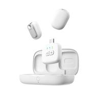 Ulanzi A30 TinyMic ensemble de microphones sans fil avec adaptateurs USB-C, Lightning et 3.5mm - blanc