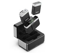 Ulanzi AM18 U-Mic système de microphone sans fil avec 2 émetteurs et 8 GB de stockage