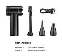 Ulanzi-Aspirateur électrique 2 en 1 pour appareils photo reflex numériques,dépoussiéreur à air injuste,souffleur et aspirateur,claviers d'ordinateur,maisons pour animaux de compagnie,i - Type Black