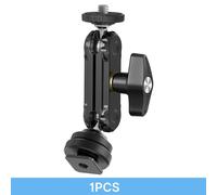 Ulanzi-Bras magique à double rotule,R098,support de sabot froid,vis 1/4 en effet pour appareil photo reflex numérique,moniteur,micro,lumière vidéo,super pince - Type 1PCS R098