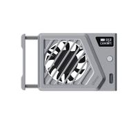 Ulanzi CA25 système de refroidissement de caméra nouvelle Version ventilateur de refroidissement de dissipateur de chaleur pour Sony Canon Fujifilm Nikon ZV-E1 FX30 A7M4 R8 R7 R6 XT4 - Type Argent