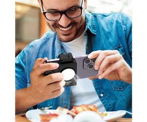 Ulanzi CapGrip LED poignée pour smartphone avec lampe vidéo LED et télécommande Bluetooth