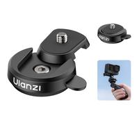 ULANZI CK01 Cka Kit de Base à dégagement Rapide, Accessoires pour caméra, kit d'installation Rapide avec vis 1/4'' pour GoPro DJI Insta360 AKASO, Petite caméra et lumières, Commutation Ultra-Rapide