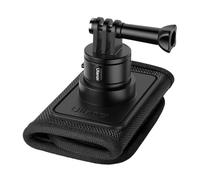 ULANZI CO62 Go Quick II Support à clip pour sac à dos avec fermeture rapide et support pour téléphone portable, support pour appareil photo GoPro, DJI, Insta360 Action Cams et smartphones, sangle