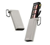 ULANZI CR2 Lecteur de carte SD TF haute vitesse 2 en 1 avec étui Gris