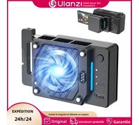 Ulanzi CU01 thermostatique semi-conducteur caméra refroidisseur caméra ventilateur de refroidissement radiateur 4K Kit d'enregistrement dissipateur de chaleur pour Sony Canon Nikon With Battery