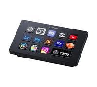 ULANZI D200H 7-en-1 U-Studio Contrôleur de Streaming,Avec 14 touches LCD et 13 touches macro,Permettant de déclencher des actions sur des plateformes telles que OBS,Twitch et YouTube,Compatible Mac/PC