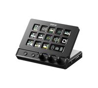 ULANZI D200X Stream Controller avec 14 Touches LCD Personnalisables, Clavier Macro Programmable à 3 Boutons Rotatifs, Deck Contrôleur avec 8-en-1 USB-C Hub 4K HDMI pour OBS, YouTube, Twitch, Mac/PC