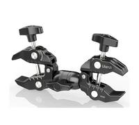 Ulanzi R096 pince double super clamp avec rotule pour montage stable
