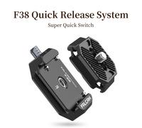 Ulanzi FALCAM F38 fente universelle arca-swiss système de dégagement rapide pince de plaque Kit de commutation rapide pour trépied à cardan d'appareil photo DSLR - Type F38 System