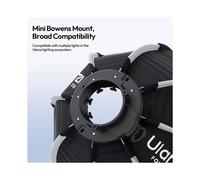 Ulanzi FOLD QS30 Boîte à Lumière Octogonale à Dégagement Rapide 30 cm pour Monture Bowens pour Éclairage COB Photo et Vidéo Boîte à Lumière