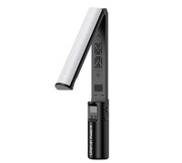 Ulanzi FOLD15 Tube lumineux pliable RVB 15 W - Noir | Jusqu'à 70 minutes. Autonomie de la batterie, pliable pour économiser de l'espace, 20 effets de lumière, charge USB-C