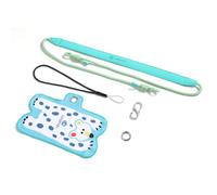 ULANZI Housses pour DJI Osmo Pocket 3, Pochette de Protection autocollante avec Bandoulière, Housse Chiffon de Protection Anti-Rayures DJI Pocket 3, Dragonne, Chiffon de Nettoyage (Vert, 22 × 12 cm)