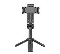 Ulanzi JJ02 Perche à selfie Bluetooth, Mini trépied extensible 3 en 1, Support pour téléphone portable, Poignée pour smartphone avec télécommande, 2 griffes porte-accessoires, Pour smartphones iPhone/