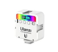 Ulanzi-Lampe vidéo LED RVB VL49,document complet,2500K-9000K,800,mini remplissage magnétique,3 sabots froids,2000mAh,lampe pour appareil photo de type C - Type VL49 RGB White