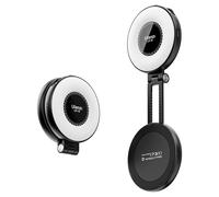 Ulanzi-Lampe vidéo pour selfie et documents,support de téléphone pour Vlog et vidéo,lumière de remplissage rabattable,MagSafe,iPhone 16,15,14 Pro Max,LM19 - Type 1PCS Black