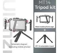 Ulanzi Lino-Étui de protection universel pour smartphone avec poignée latérale,iPhone16 15 14 13 12 Pro Max,Samsung,Xiaomi,OPPO - Type Lino MT-14 Kit