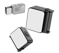 ULANZI LM18 Mini lumière vidéo avec Fixation magnétique Rapide, lumière pour caméra d'action avec Batterie 500mAh, lumière Photo Portable pour DJI OSMO Action 3/4/5 Pro