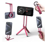 ULANZI MA30 Trépied magnétique pour iPhone - En aluminium Maglock - Mini trépied de poche pour téléphone portable - Aimant puissant - Montage rapide - Compatible avec iPhone 16, 15, 14, 13, 12, Series