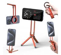 ULANZI MA30 Trépied magnétique pour iPhone - En aluminium Maglock - Mini trépied de poche pour téléphone portable - Aimant puissant - Montage rapide - Compatible avec iPhone 16, 15, 14, 13, 12, Series