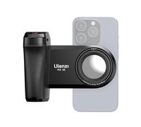 Ulanzi MA35 Poignée magnétique pour smartphone - Poignée d'appareil photo - Pour smartphones de 5 à 9,5 cm de large - Avec télécommande Bluetooth et miroir - Noir