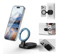 ULANZI MA39 Support magnétique pour téléphone Portable pour Salle de Gym, Support de Fixation à Ventouse en Silicone réglable à 360°