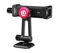 ULANZI MA51 Adaptateur Trépied Métal Smartphone, Aluminium Support avec Base Arca UKA, 2 Chaussures Froides, Trou de Vis de 1/4", Rotation à 180°, 360°, Compatible avec iPhone Samsung Huawei